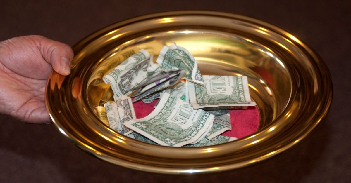 tithe tithing money church offering plate, outdated church traditions that need to grow