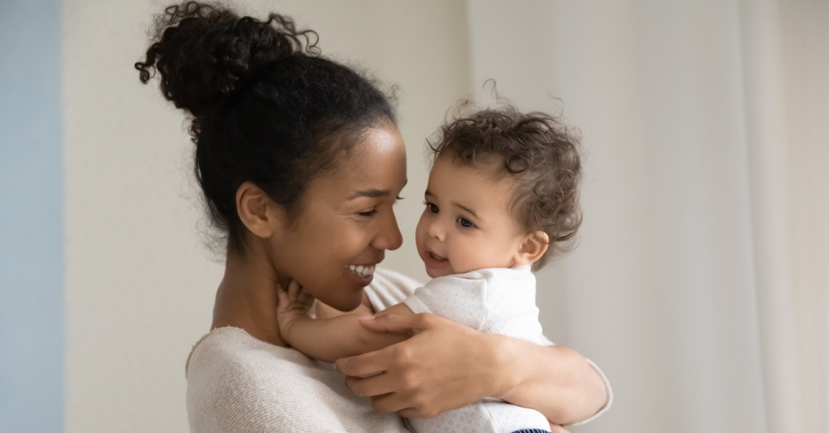 a mom hugging a baby, Christians can show the world they’re more than 'pro-birth'