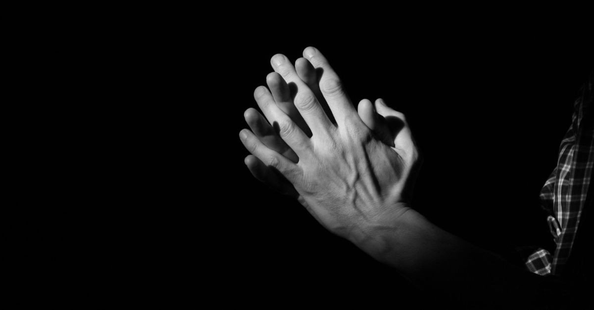 Hands Folded Praying;